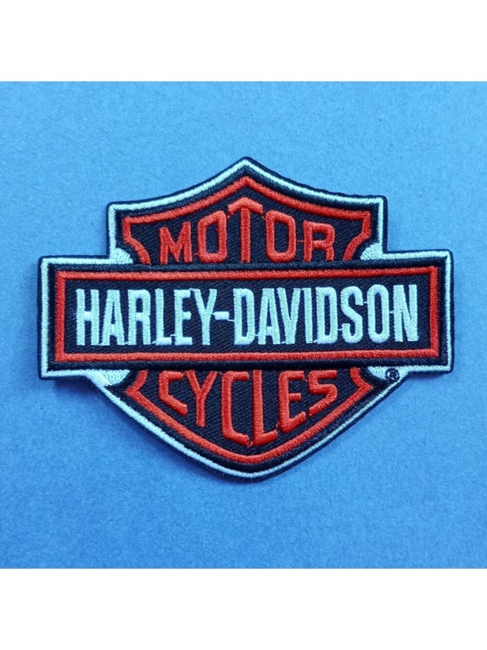 Harley-Davidson Motor Cycles Iron On Patch